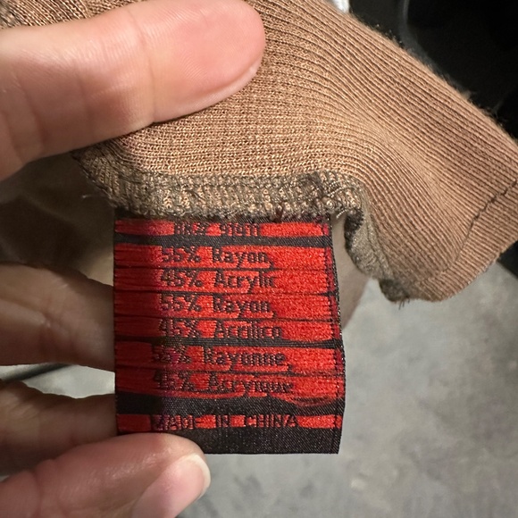 A Common Thread Taupe Belted Coat – Asymmetrical Button Front - Picture 14 of 14